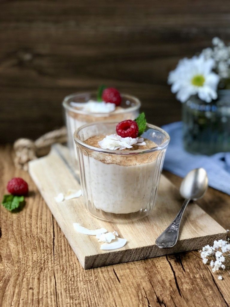 Arroz con leche de coco