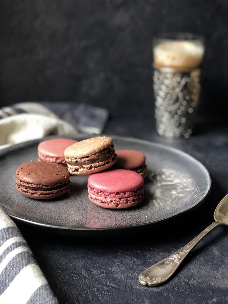 MACARONS DE CHOCOLATE A LA NARANJA