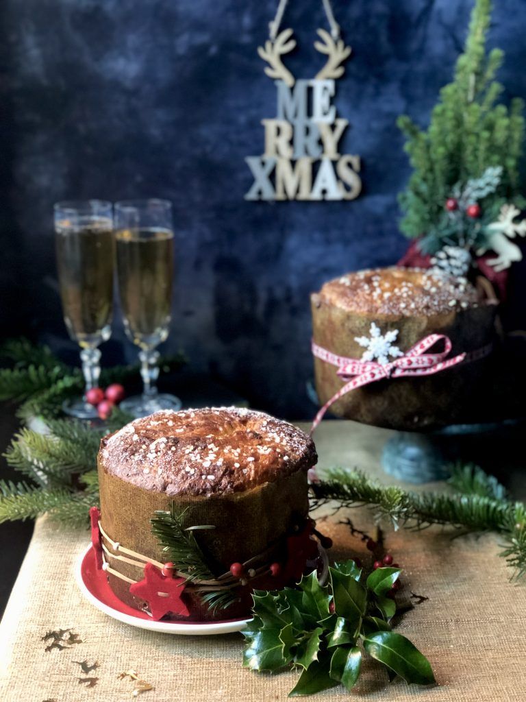 PANETTONE CON PEPITAS DE CHOCOLATE