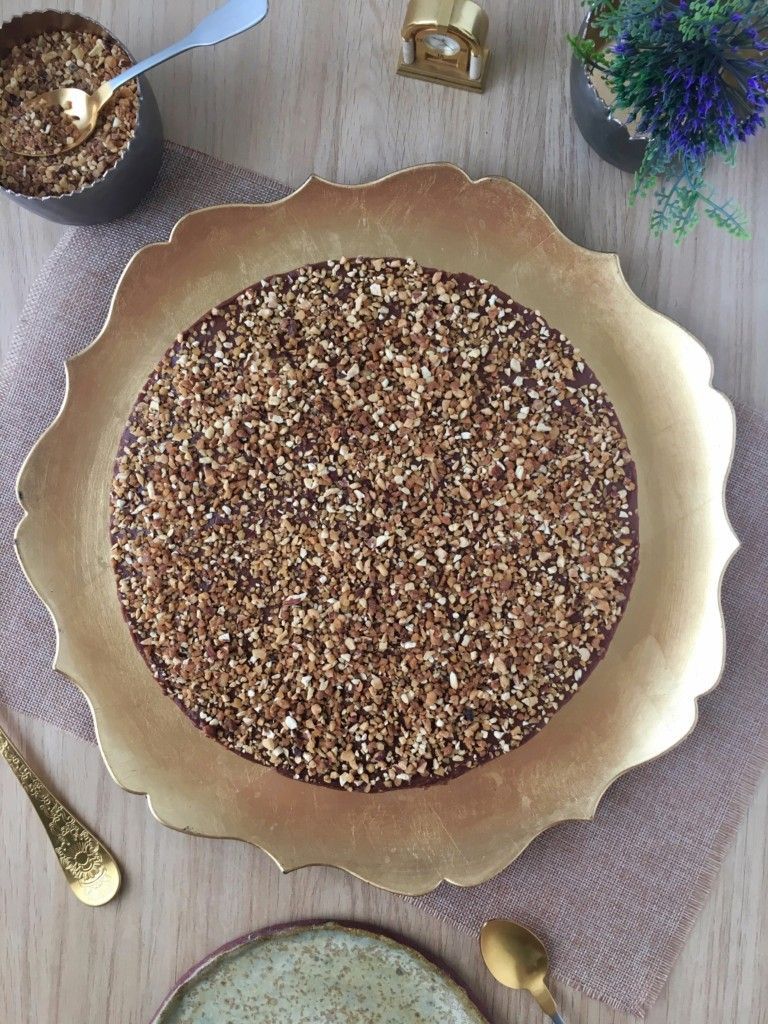 TARTA DE NUTELLA SIN HORNO