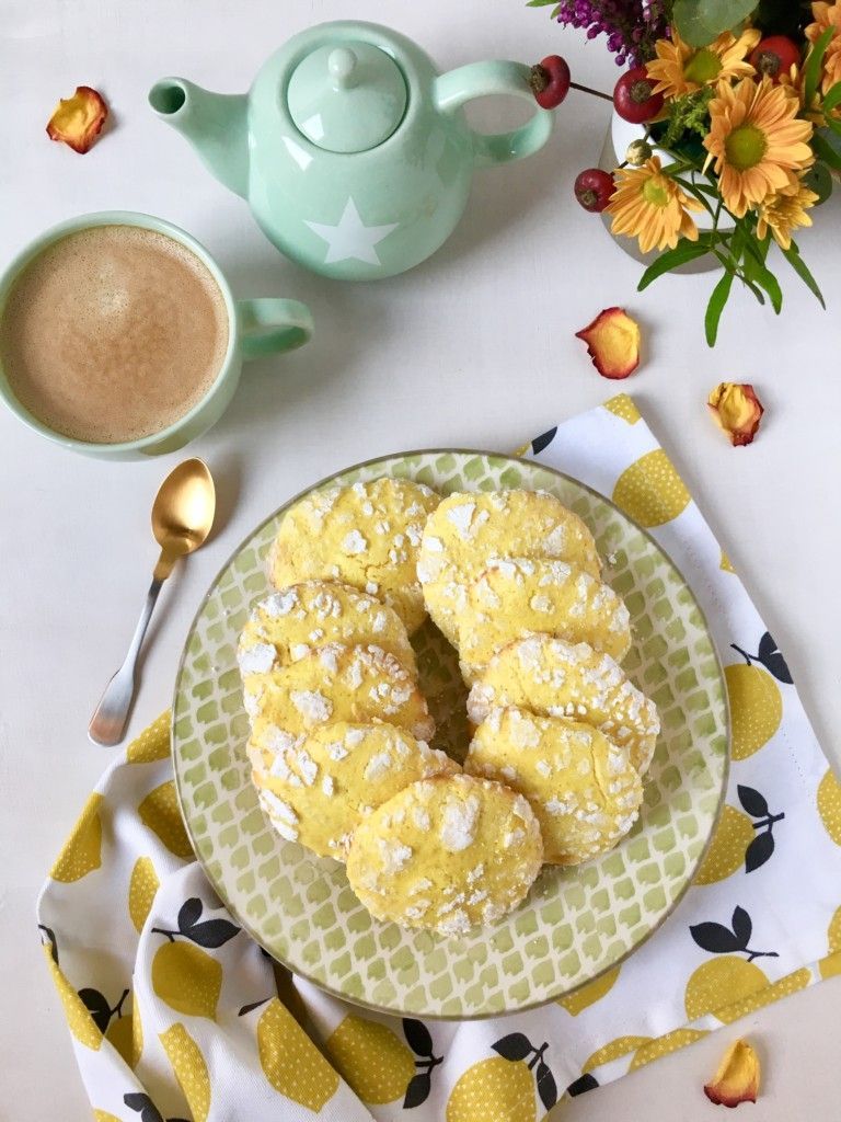 GALLETAS CRAQUELADAS DE LIMÓN