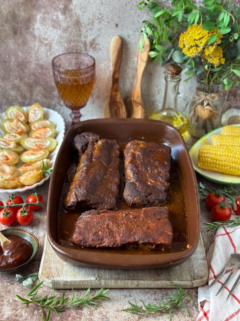 COSTILLA BARBACOA A BAJA TEMPERATURA