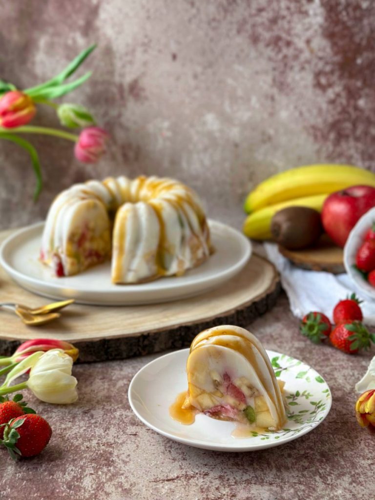 FLAN DE FRUTAS