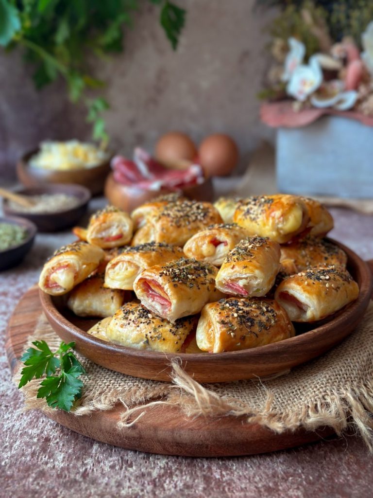 MINI NAPOLITANAS DE JAMÓN Y QUESO