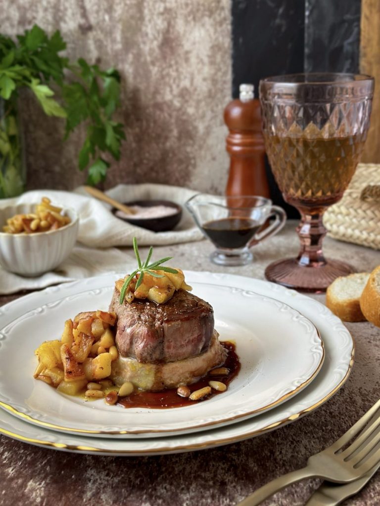 SOLOMILLO DE TERNERA CON FOIE MICUIT