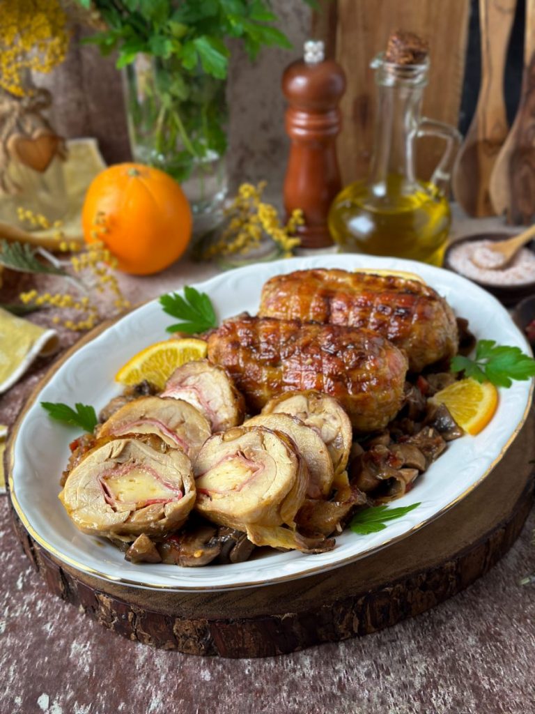 REDONDOS DE POLLO RELLENOS