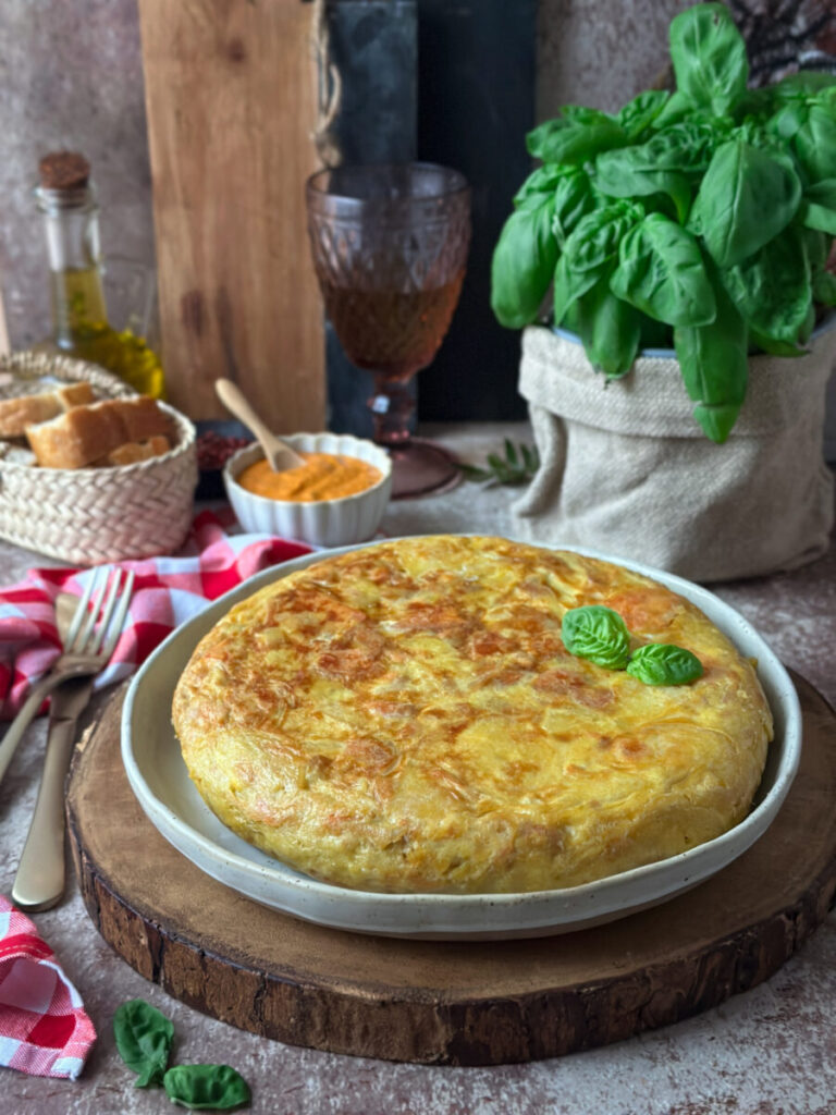 TORTILLA DE PATATAS Y BONIATO