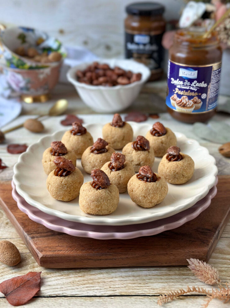 PANELLETS DE DULCE DE LECHE