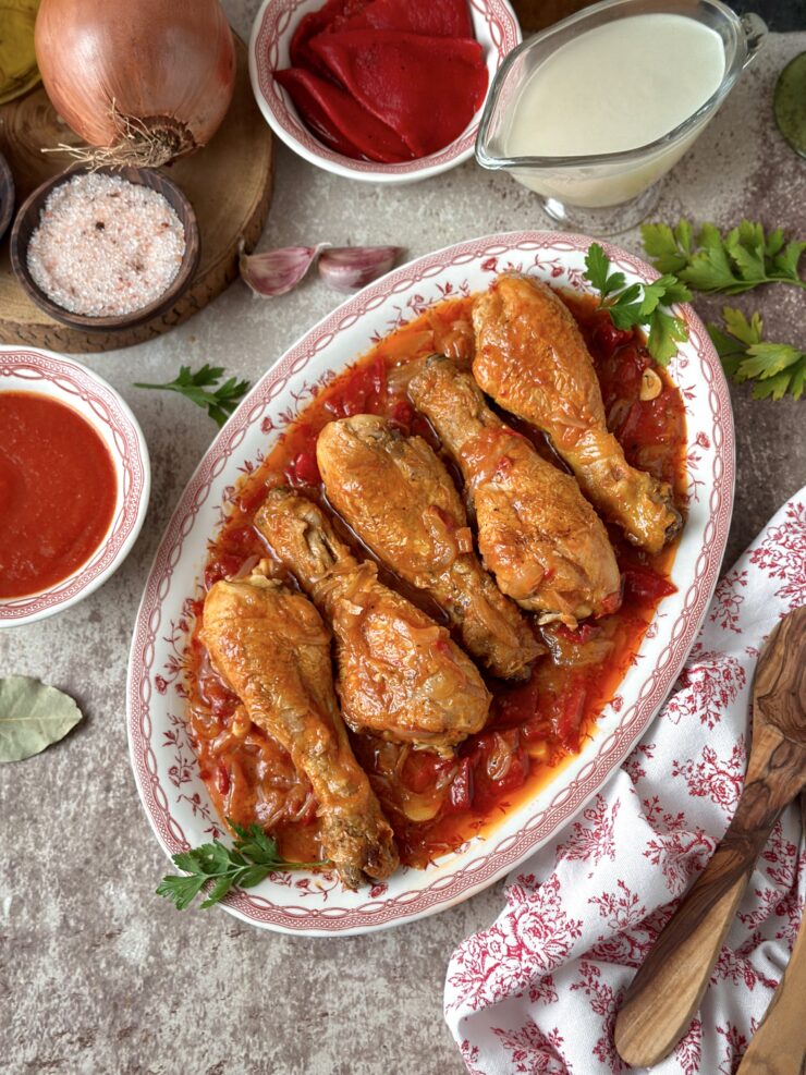 POLLO AL CHILINDRÓN