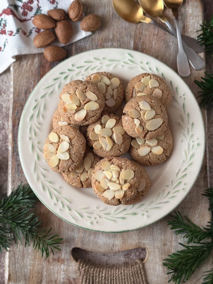 GALLETAS DE JENGIBRE Y ALMENDRA