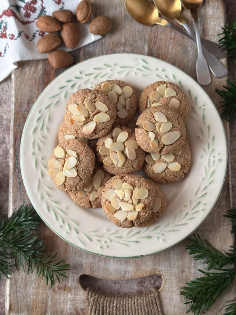 GALLETAS DE JENGIBRE Y ALMENDRA