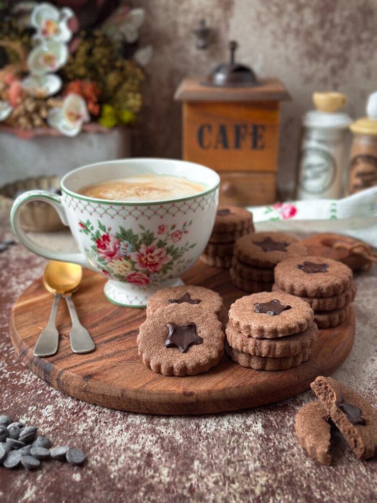 GALLETAS RELLENAS DE CHOCOLATE