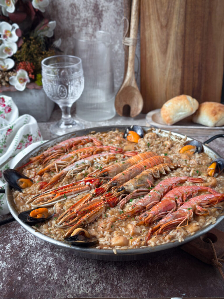 PAELLA DE MARISCO SIN FRUCTOSA