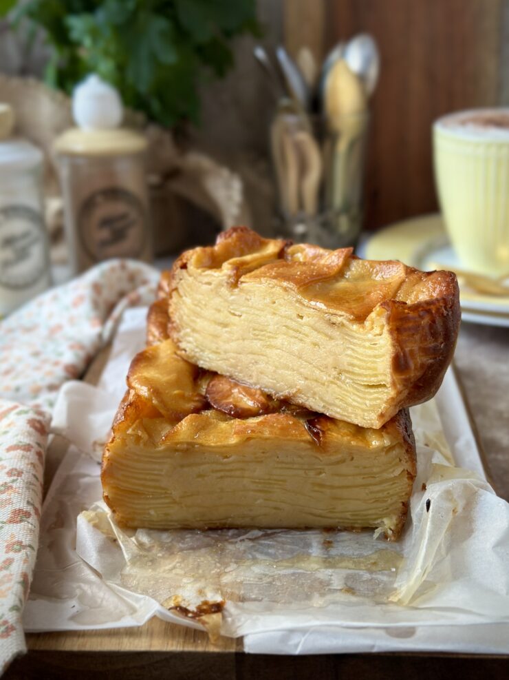 TARTA DE MIL HOJAS DE MANZANA