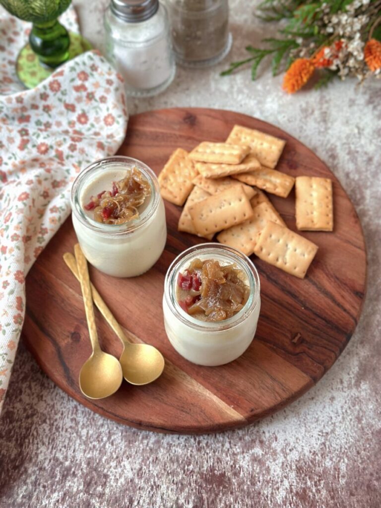 PANNA COTTA DE FOIE Y JAMÓN