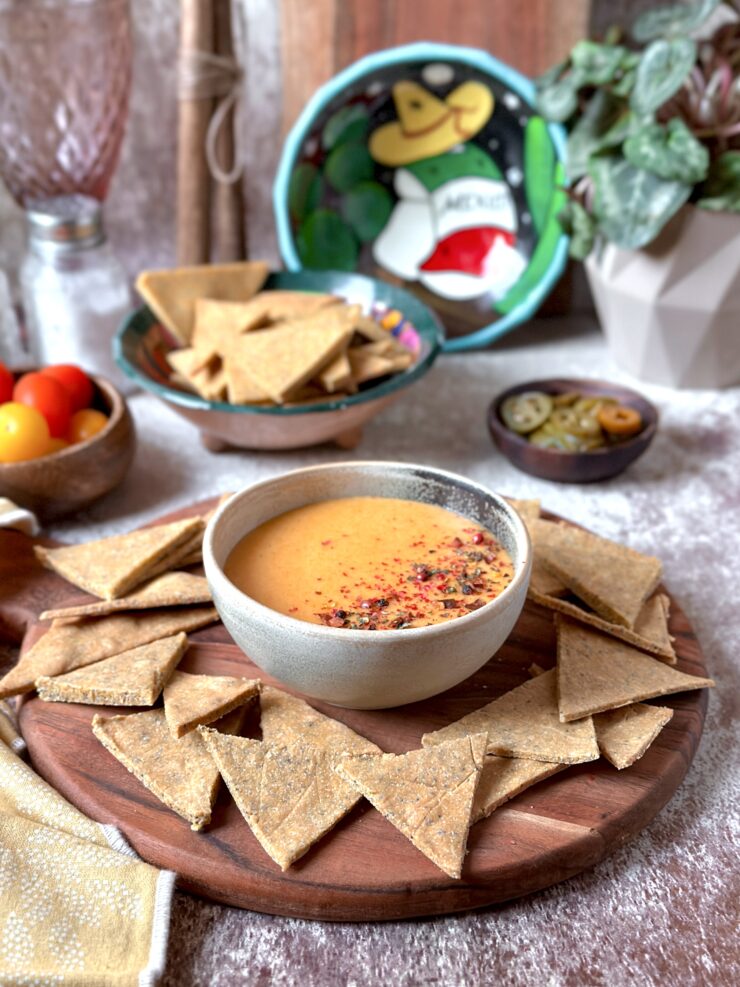NACHOS CON HARINA DE GARBANZOS