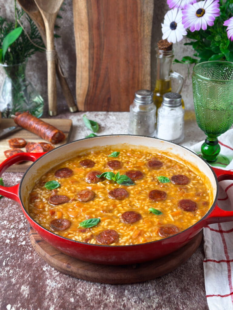 ARROZ CON CHORIZO