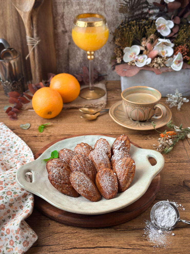 MADELEINES DE NARANJA