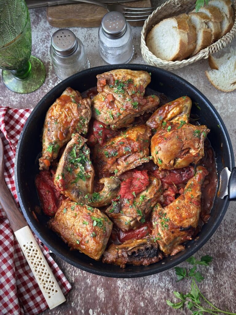 POLLO A LA CAZADORA