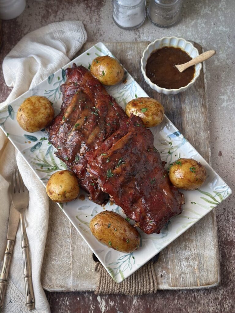 COSTILLAS TERIYAKI AL HORNO