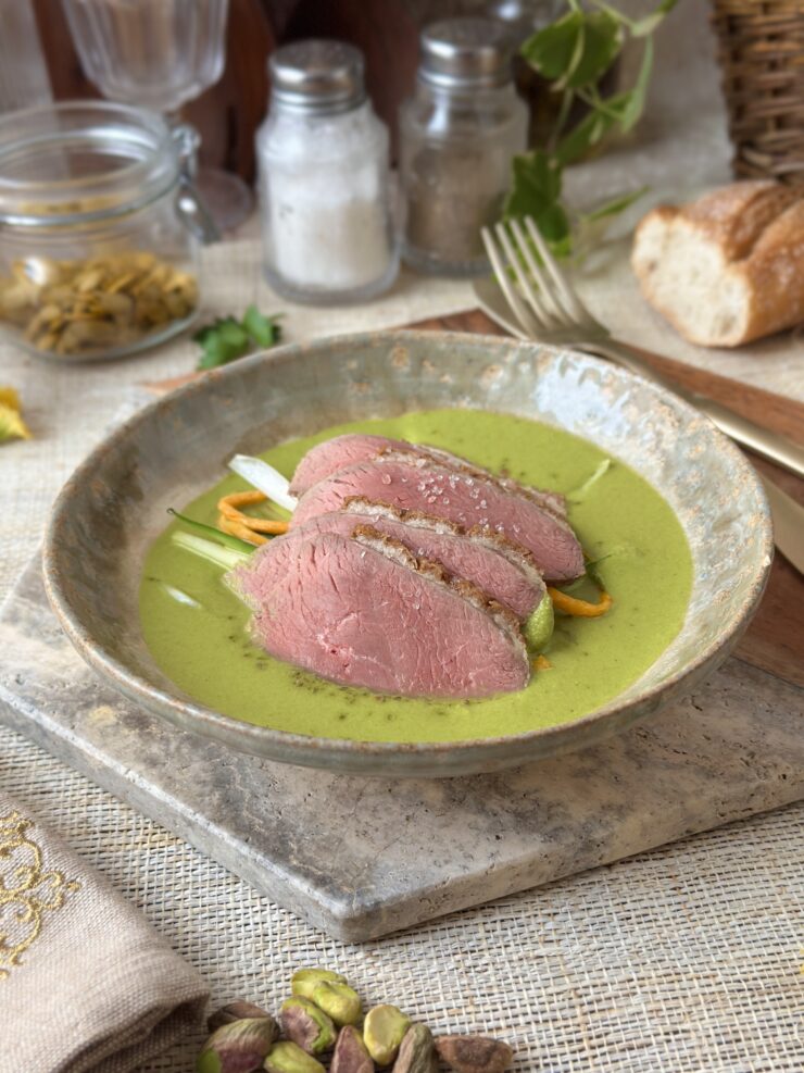 PATO CON PIPIAN VERDE