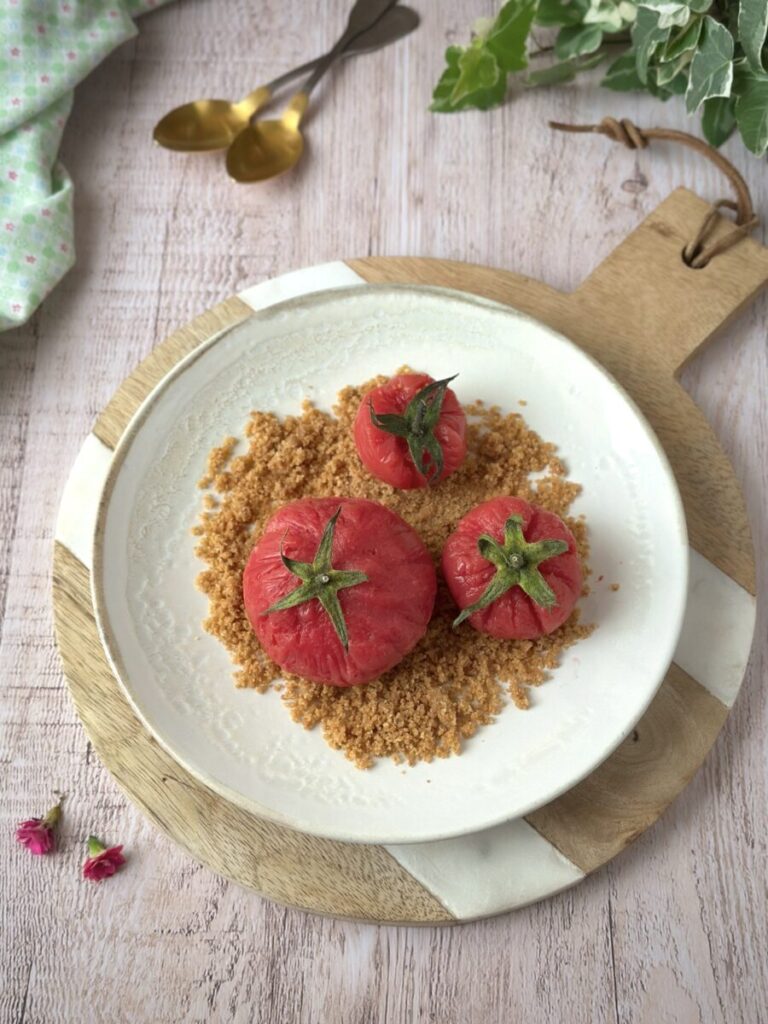 TRAMPANTOJO DE TOMATE DE FRESA