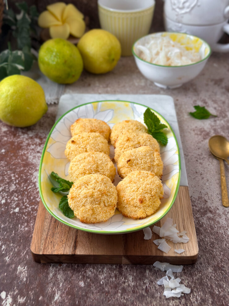 GALLETAS DE COCO Y LIMÓN