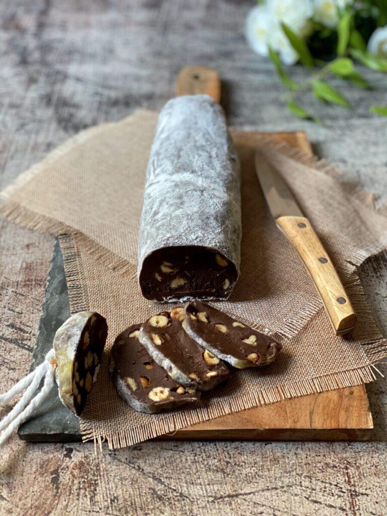 SALCHICHÓN DE CHOCOLATE