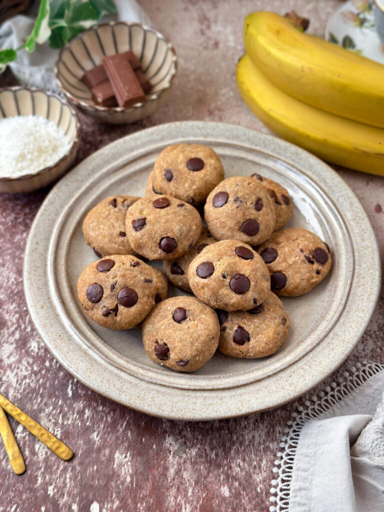 GALLETAS DE PLÁTANO Y AVENA
