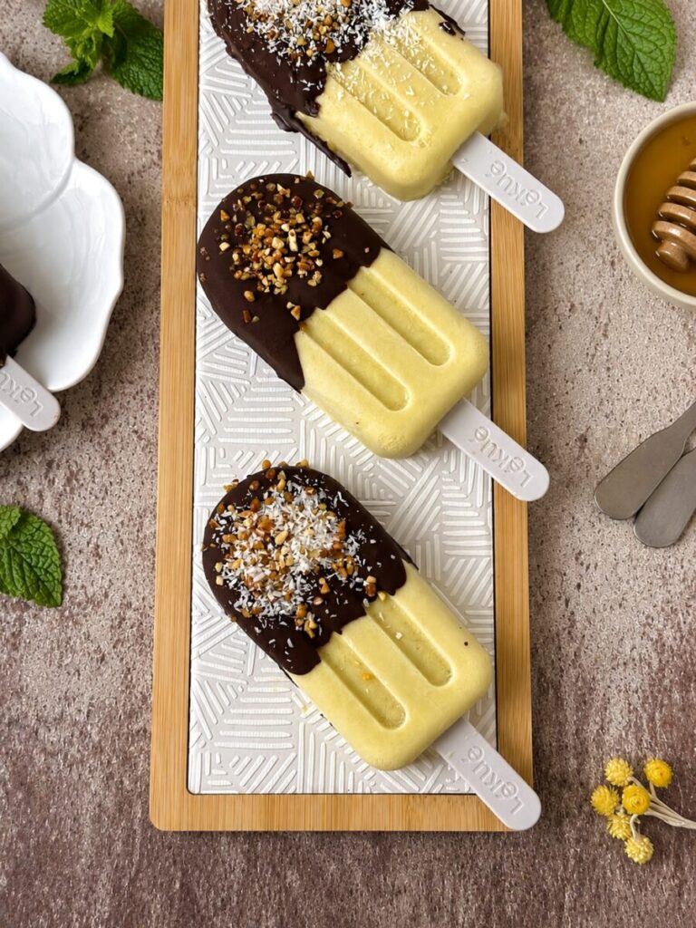 HELADOS DE MANGO Y COCO