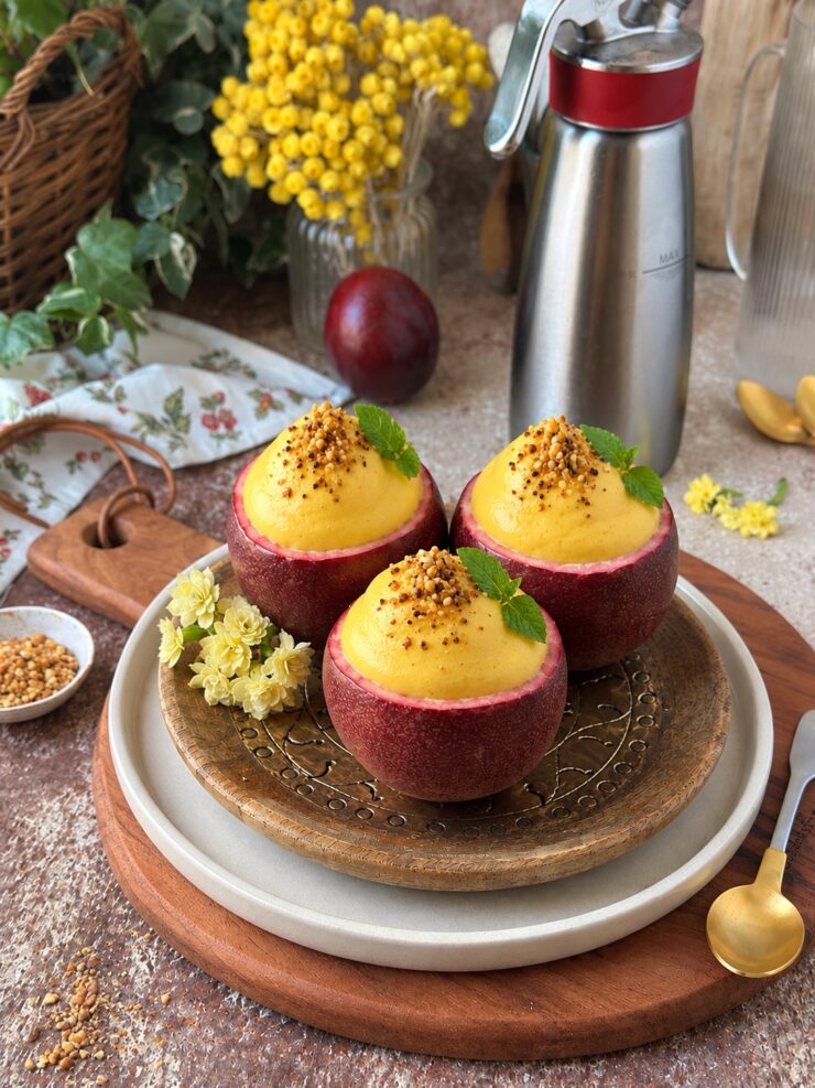 ESPUMA DE FRUTA DE LA PASIÓN