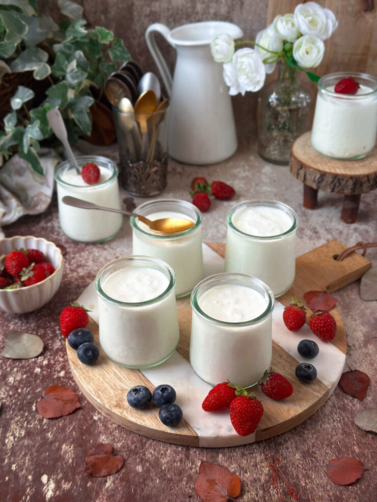 YOGUR CASERO CREMOSO Y NATURAL
