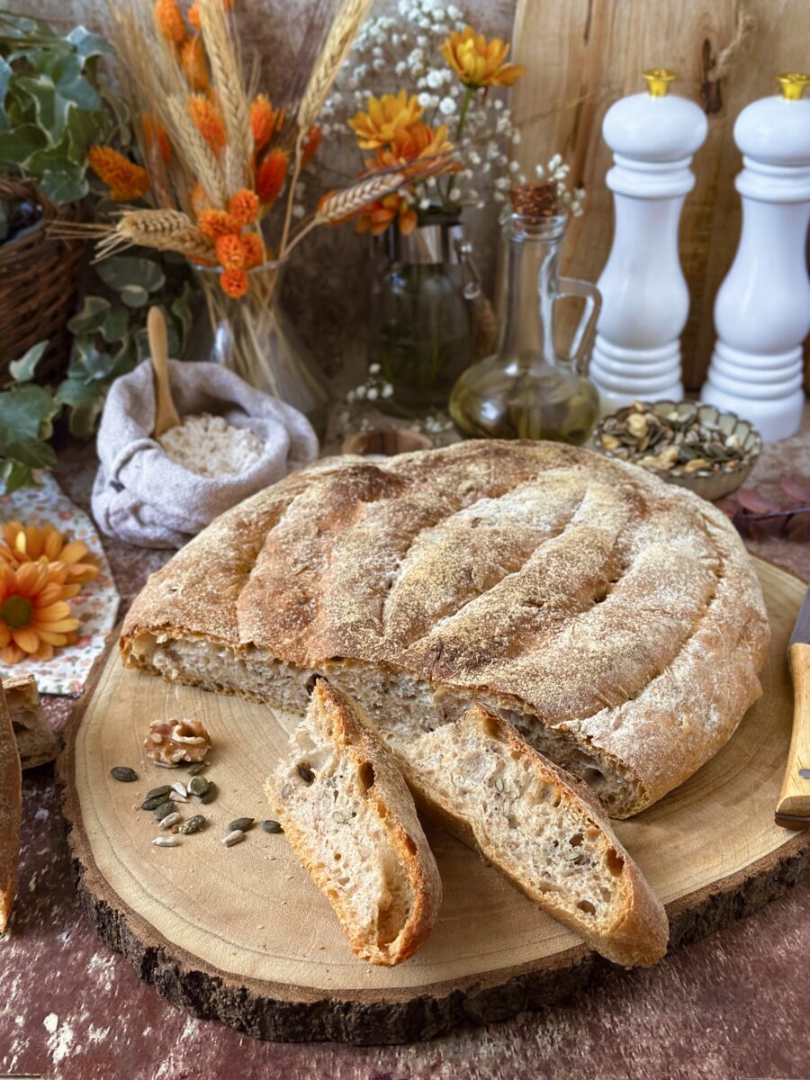PAN CASERO DE SEMILLAS Y FRUTOS SECOS
